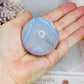 Druzy Blue Lace Agate Sphere On Stand 168g