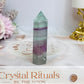 Rainbow Fluorite Tower 7cm