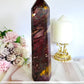 Classy & Fabulous Large Chunky Mookaite Jasper Tower 21.5cm
