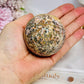 Leopard Skin Jasper Sphere on Stand 237g