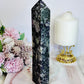 Large Sphalerite X Fluorite Tower 20cm