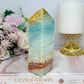 Caribbean Calcite Chunky Tower 13.5cm 442g