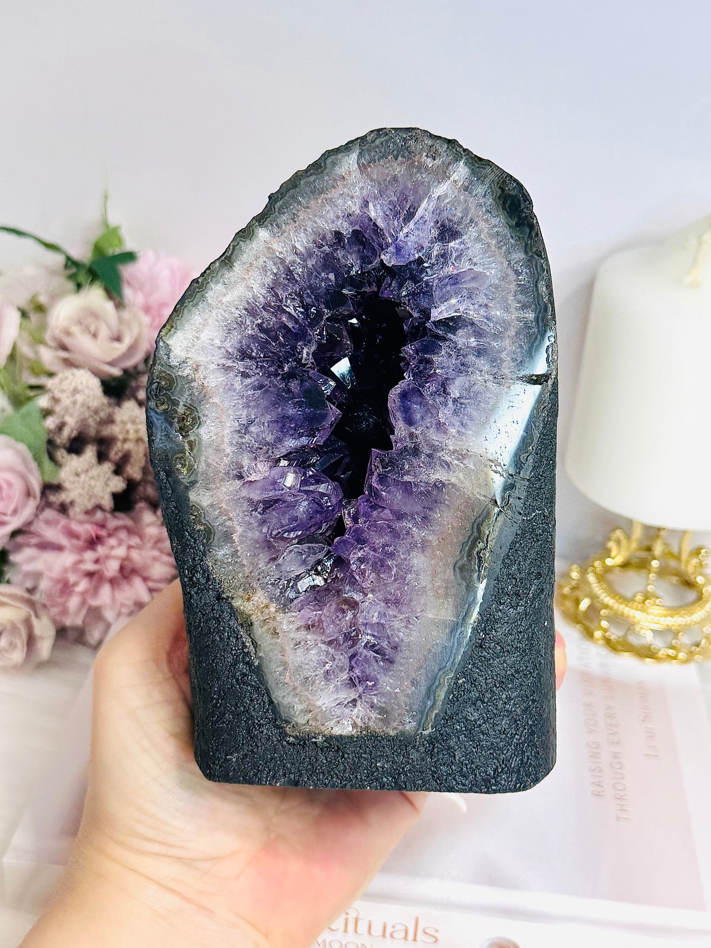 Large Amethyst Cathedral 16cm 1.25KG
