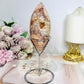High Grade Druzy Pink Amethyst Egg | Freeform on Stand 17cm 290g