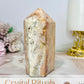 Chunky Pink Amethyst Druzy Tower 11cm 460g