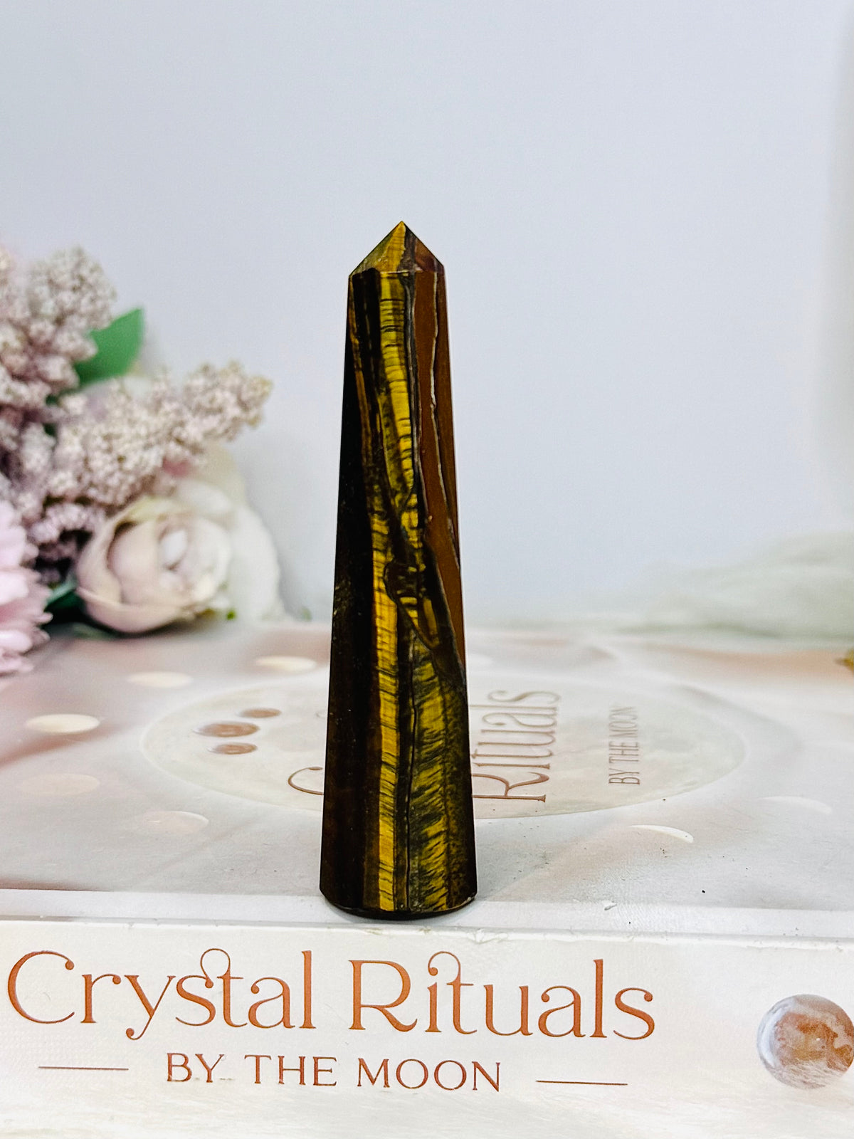 Tigers Eye Tower | Obelisk 8cm