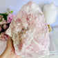 Huge Raw Natural Rose Quartz Specimen | Freeform 2.2KG 14cm