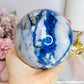 Large Blue Sodalite Sphere on Stand 970g