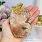 Chunky Druzy Pink Amethyst Flame 12cm