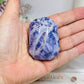 Chevron Amethyst Palm Stone