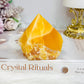 Orange Calcite Top Polished Point 277g