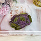 Wow! Rare & Incredible Atlantasite Carved Flower on Stand 9.5cm