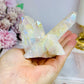 Angel Aura Coated Clear Quartz Cluster 7cm