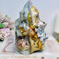 Huge Ocean Jasper Carved Flame 17cm 1.87KG