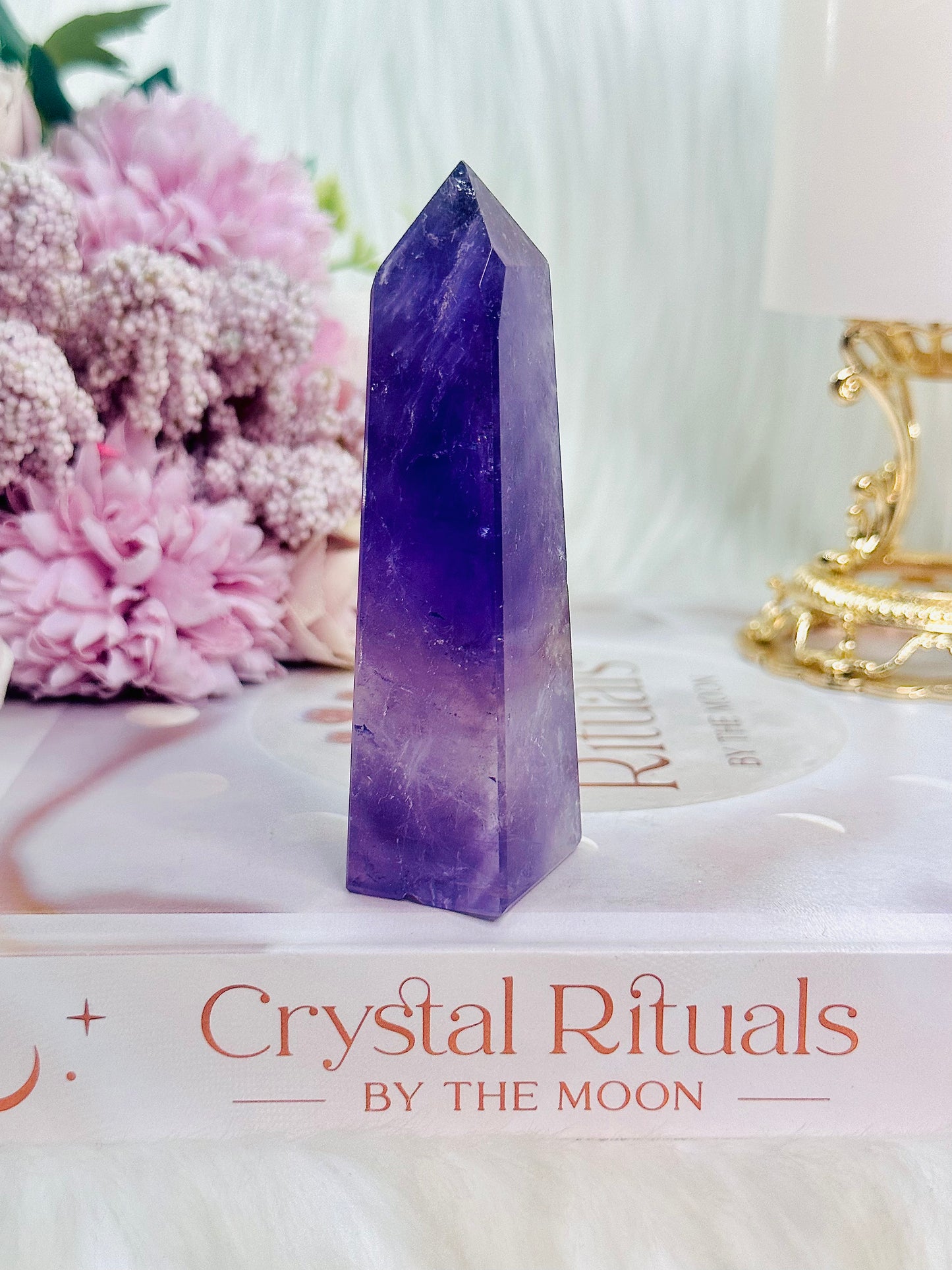 Super Stunning Amethyst Obelisk | Tower With Gorgeous Clarity from Brazil