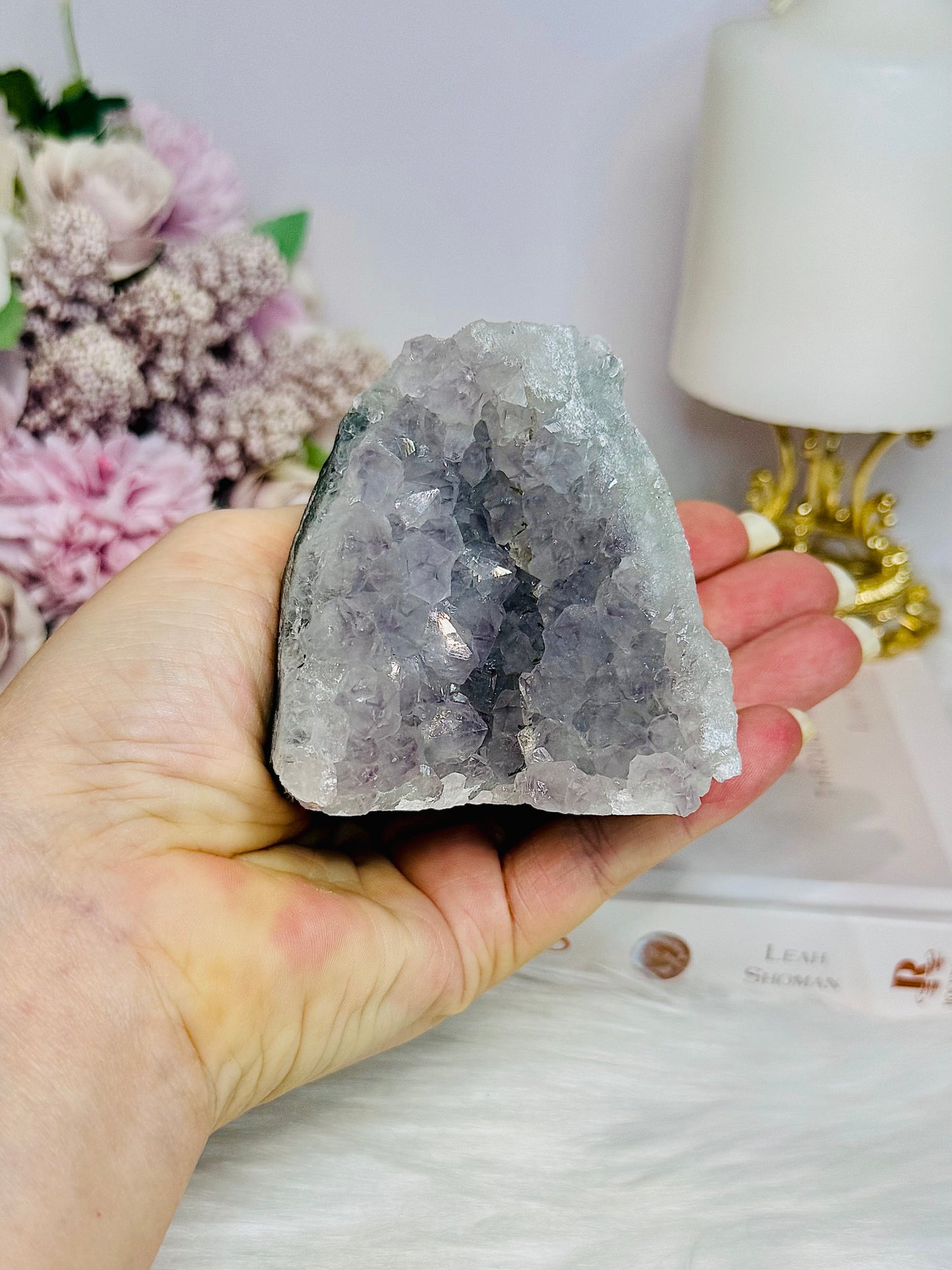 Natural Amethyst Base Cut Cluster 349g