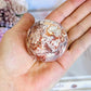 Mexican Lace Agate Sphere On Stand 151grams