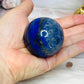 High Grade Lapis Lazuli Sphere on Stand 198g