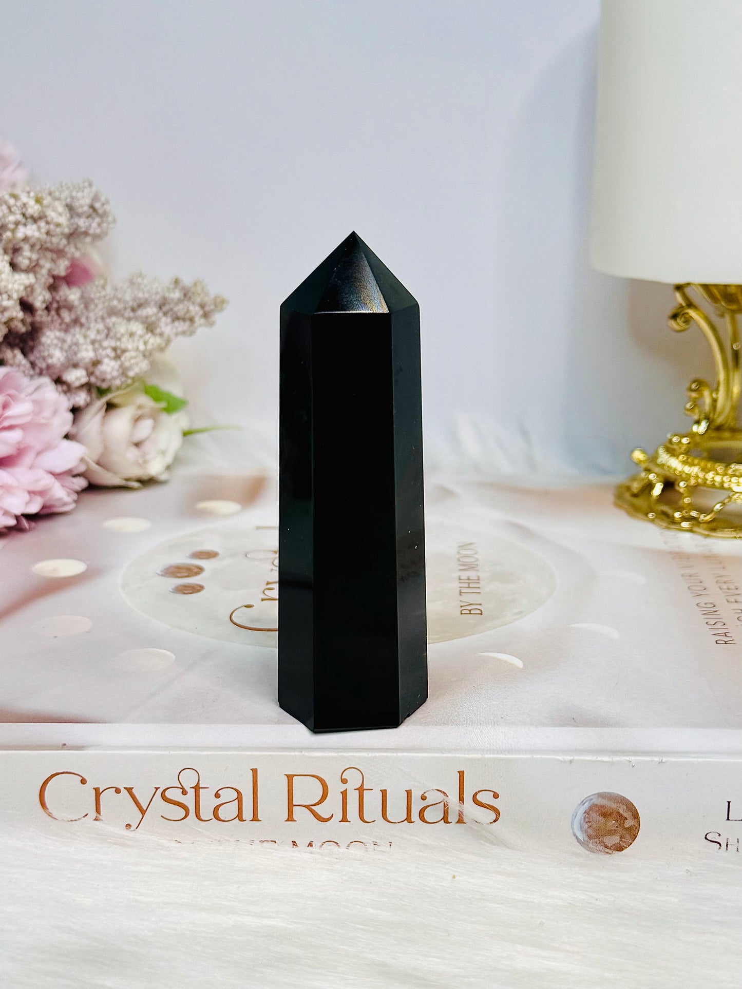 Black Obsidian Tower 8.5cm