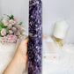 Huge High Grade Purple Mica Tower 33cm 1.4KG