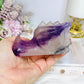 Fluorite Carved Dragon 10.5cm 405g