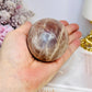 Shimmering Sunstone with Moonstone Sphere on Stand 250g
