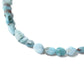 Natural Gorgeous Larimar Bead Necklace 44cm In Gift Bag