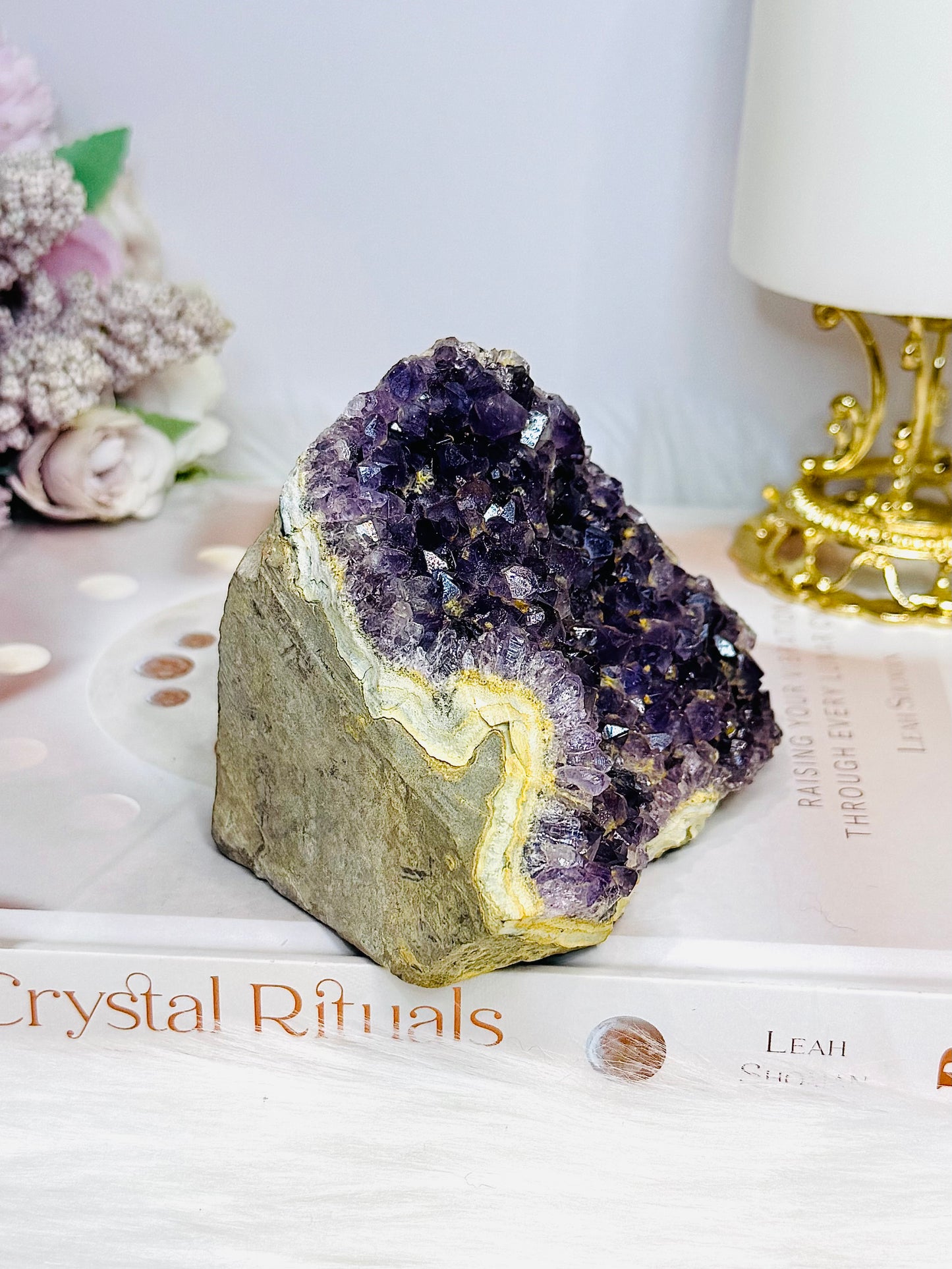 Natural Amethyst Base Cut Cluster 10cm 617g