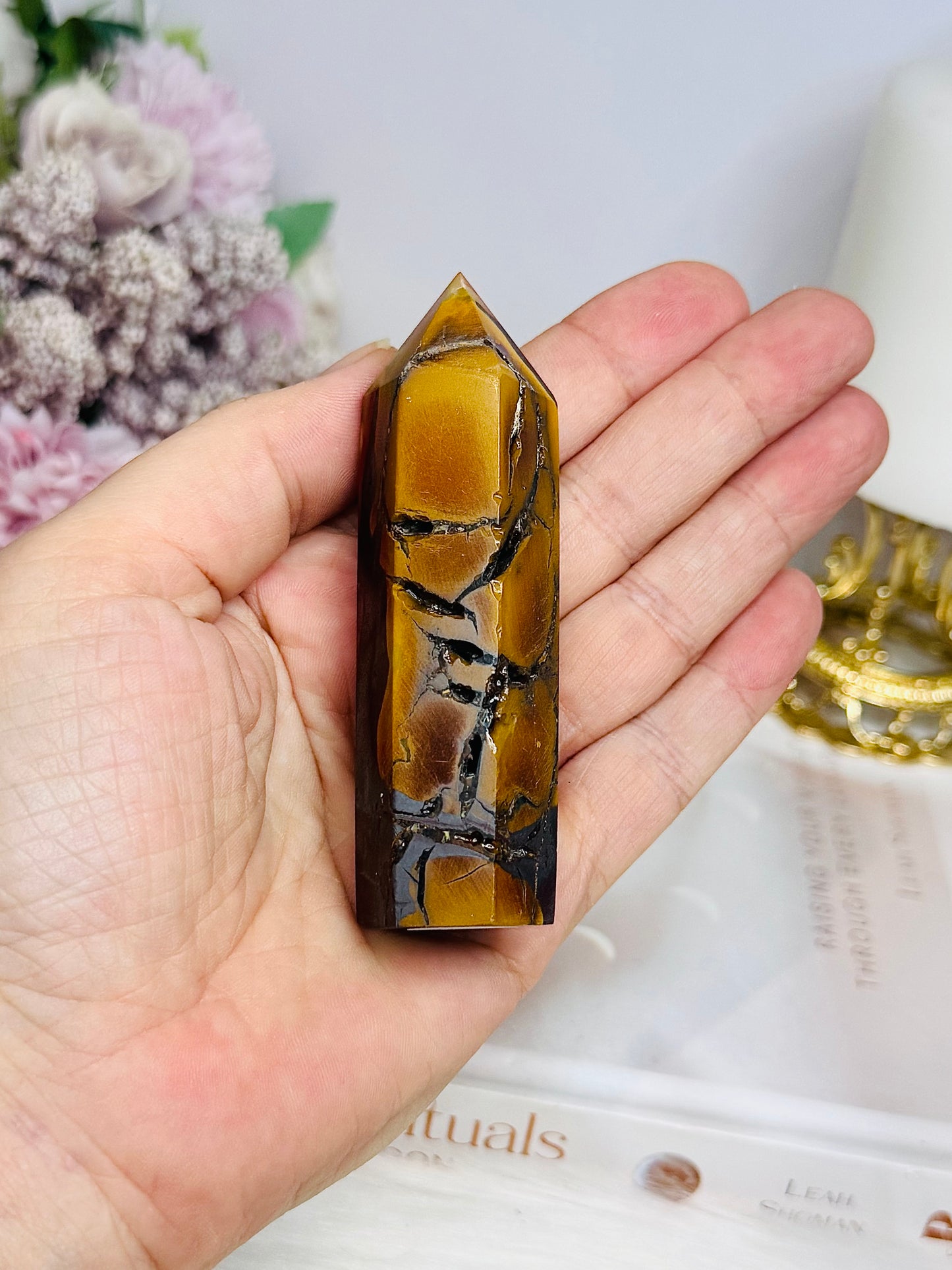 Mookaite Jasper with Hematite Inclusions 9cm