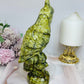 Large Chunky Jade Carved Parrot (Bird) 20.5cm 820g