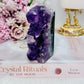 Protection From Negativity & Stress ~ Absolutely Beautiful Amethyst Cluster Tower from Brazil with Rainbows 228grams