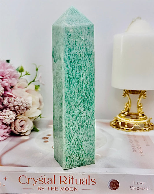 Large 17cm Chunky Amazonite Tower