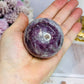 Pink Tourmaline Sphere on Stand 224g