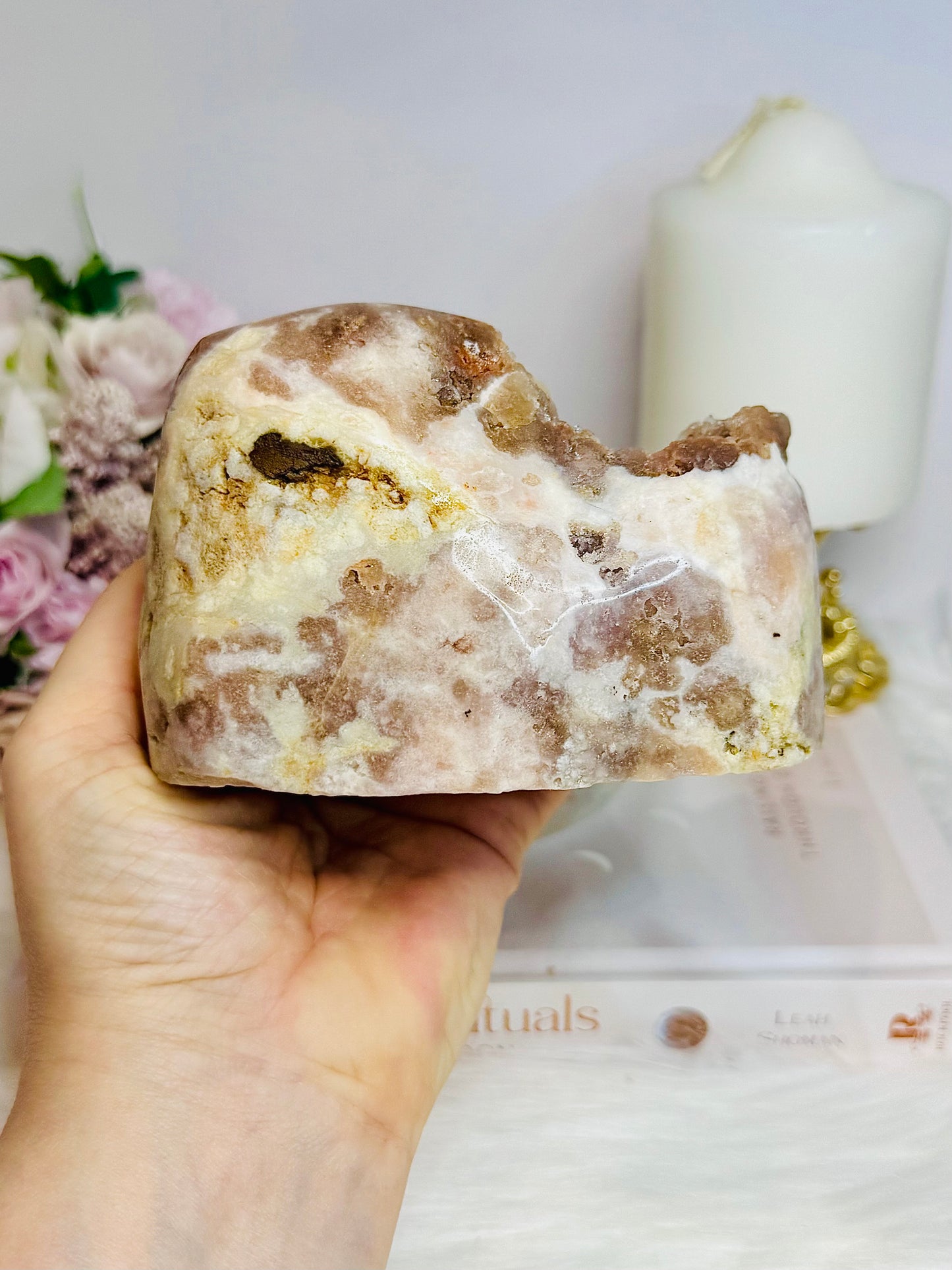 Natural Large Pink Amethyst Druzy Freeform 11cm 780g