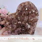 Huge 15cm 1.44KG Amethyst Cluster Carved Heart From Brazil