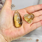 Citrine Freeform & Heart Carvings