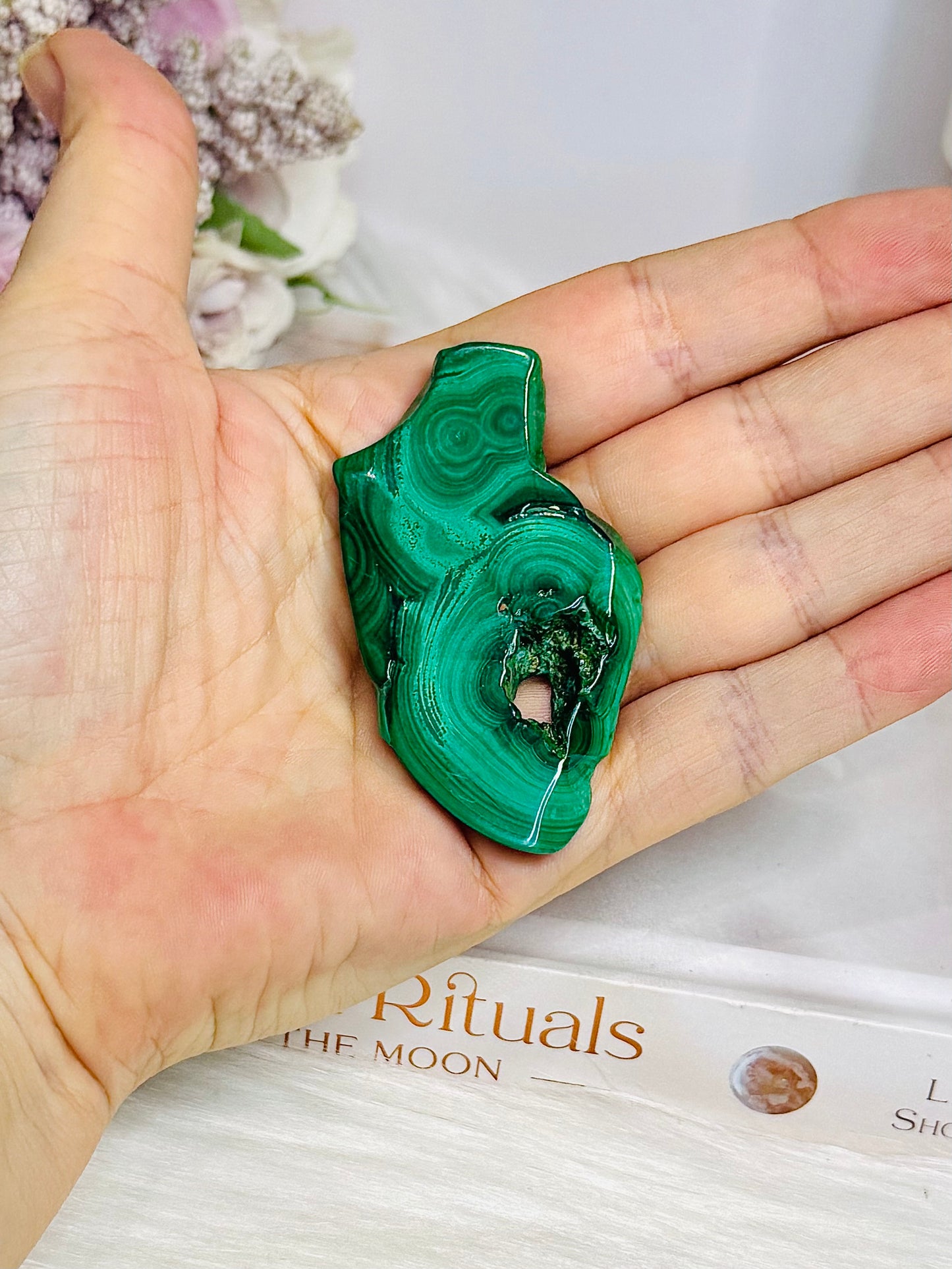 Malachite Slab 6.5cm