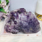 Huge Amethyst Druzy Carved Skull 18.5cm 2.46KG
