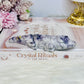 Carved Tiffany Stone Crocodile 14cm