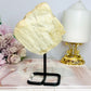 Large Natural Pink Lithium Cluster on Stand 15cm 482g