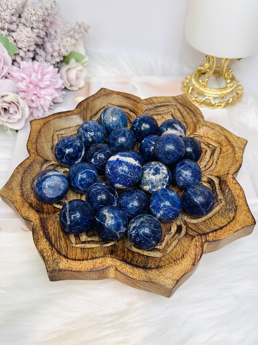 Small Sodalite Spheres $10 each