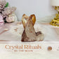 Red & Clear Quartz Cluster 6cm