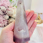 Sugar Druzy Agate Obelisk | Tower 13cm