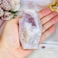 Fabulous Chunky 8.5cm Druzy Pink Amethyst Freeform