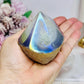 High Grade Angel Aura Agate Polished Top 301g