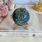 Gorgeous Natural Grape Agate Sphere 229grams On Stand