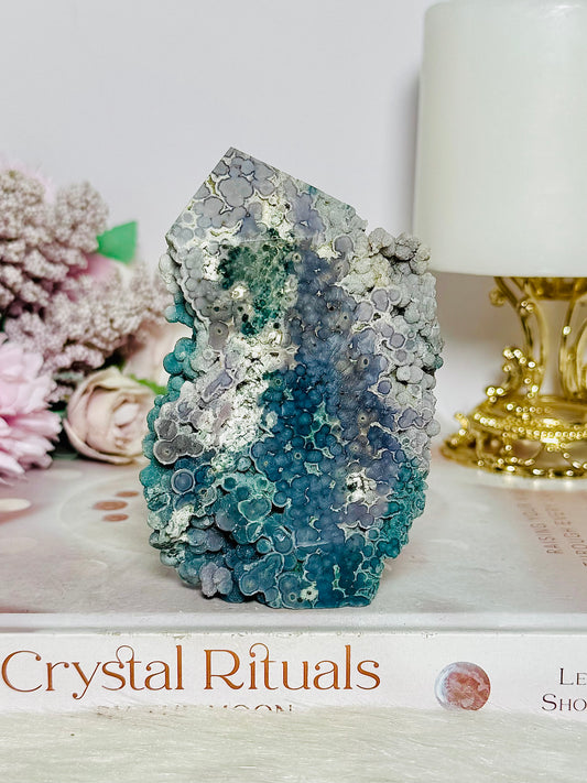 Natural Large Grape Agate Freeform | Tower 259g 10cm