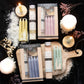 SELF LOVE BATH KIT ~ Baths Salts, Candles & Holder Gift Set