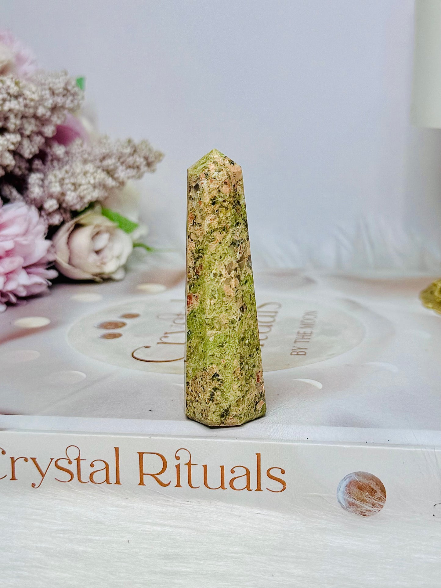 Unakite | Epidote Granite Tower 6.5cm