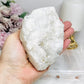 Large Angel Aura Clear Quartz Cluster 428g